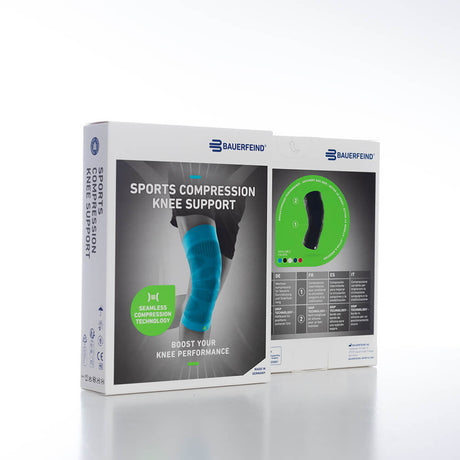 Bauerfeind Sports Compression Knee Support Kniesleeve - roze