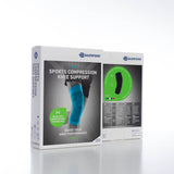 Bauerfeind Sports Compression Knee Support Kniesleeve - wit