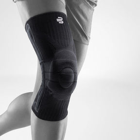 Bauerfeind Sports Knee Support Kniebrace - all black