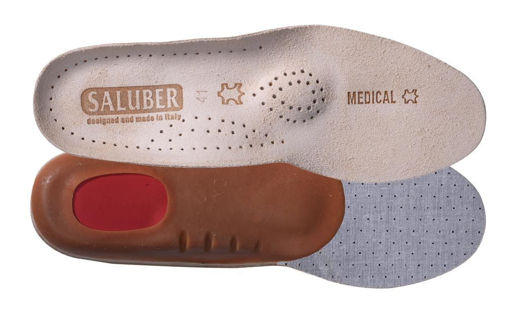 Saluber Vorfuß-Einlegesohle mit Leder