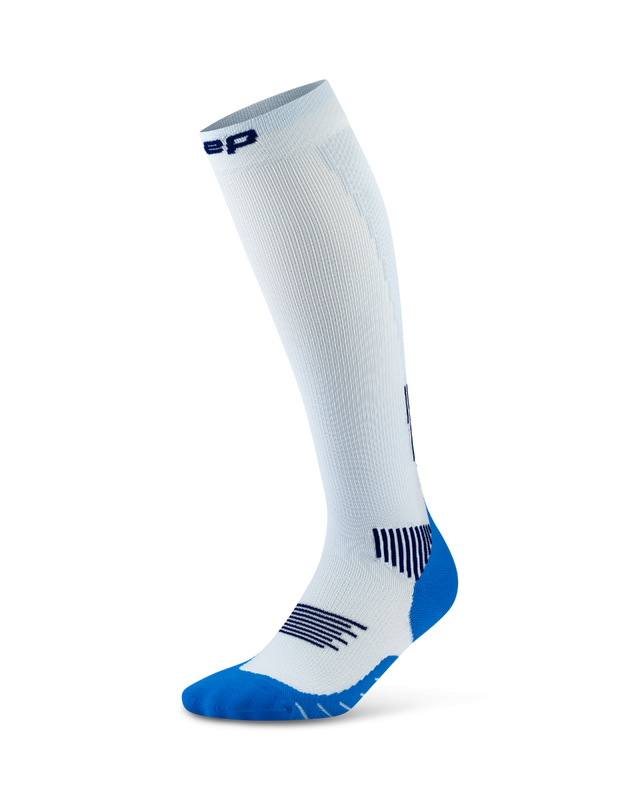 CEP Compressiekousen Core Run 5.0 - Ice/Blue