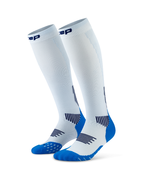 CEP Compressiekousen Core Run 5.0 - Ice/Blue