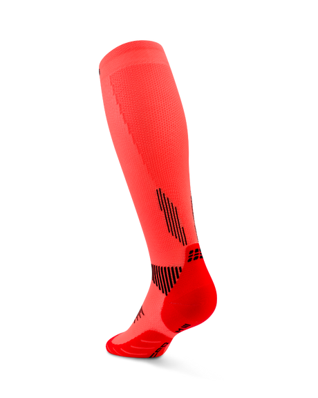CEP Compressiekousen Core Run 5.0 - neon koraal