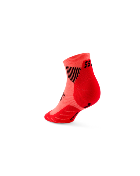 CEP Core Run Low Cut Sokken 5.0 - neon koraal