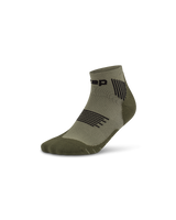 CEP Core Run Low Cut Socken 5.0 - olivgrün