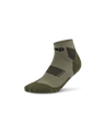 CEP Core Run Low Cut Socken 5.0 - olivgrün
