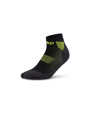 CEP Core Run Low Cut Sokken 5.0 - zwart/lime
