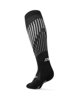 CEP Core Run Merino Compressiekousen 3.0 - zwart/wit