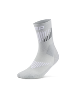 CEP Core Run Merino Mid Cut Socken 3.0 - grau/weiß