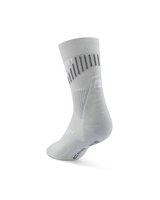 CEP Core Run Merino Mid Cut Sokken 3.0 - grijs/wit