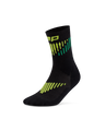CEP Core Run Merino Mid Cut Socken 3.0 - schwarz/lime