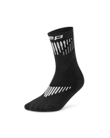 CEP Core Run Merino Mid Cut Socken 3.0 - schwarz/weiß