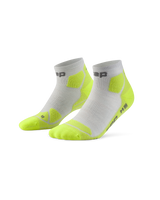 CEP Hiking Light Cushion Low Cut Wandelsokken - grijs/lime