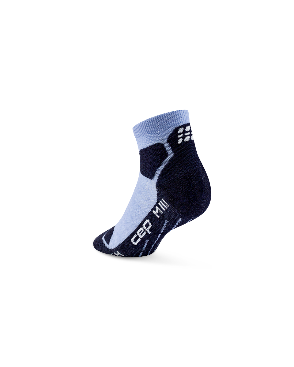 CEP Hiking Light Cushion Low Cut Wandelsokken - lichtblauw/donkerblauw