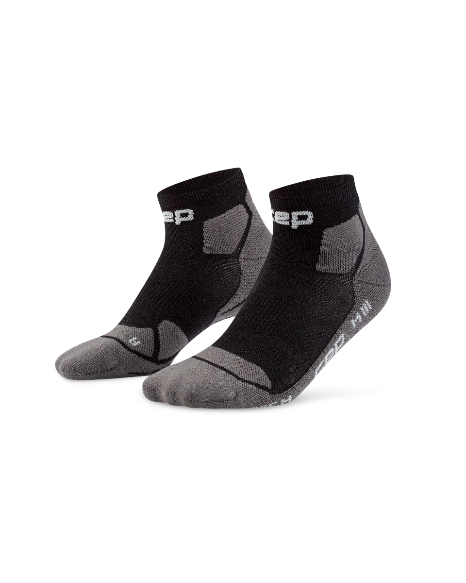 CEP Hiking Light Cushion Low Cut Wandelsokken - zwart/grijs