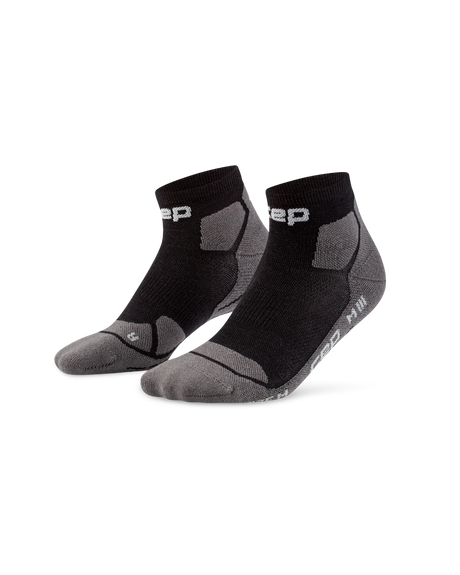 CEP Hiking Light Cushion Low Cut Wandelsokken - zwart/grijs