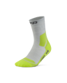 CEP Hiking Light Cushion Mid Cut Wandersocken - grau/lime