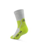 CEP Hiking Light Cushion Mid Cut Wandelsokken - grijs/lime
