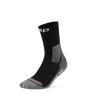 CEP Hiking Light Cushion Mid Cut Wandelsokken - zwart/grijs