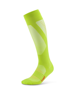 CEP Pro Run Ultralight Compressiekousen - lime