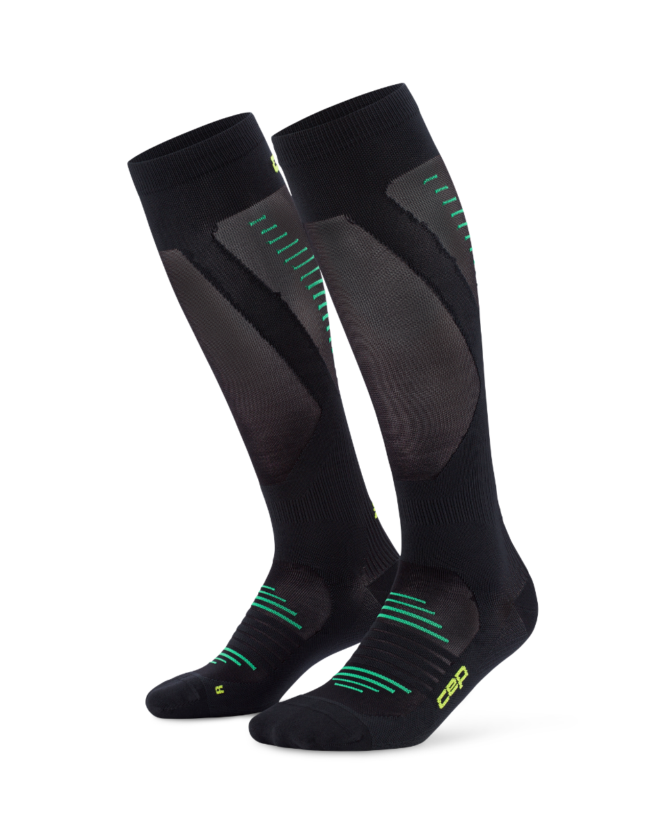 CEP Pro Run Ultralight Compressiekousen - zwart