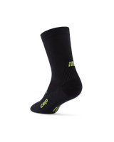 CEP Pro Run Ultralight Mid Cut Sokken - zwart