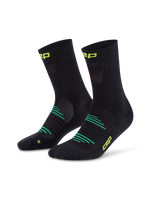 CEP Pro Run Ultralight Mid Cut Sokken - zwart