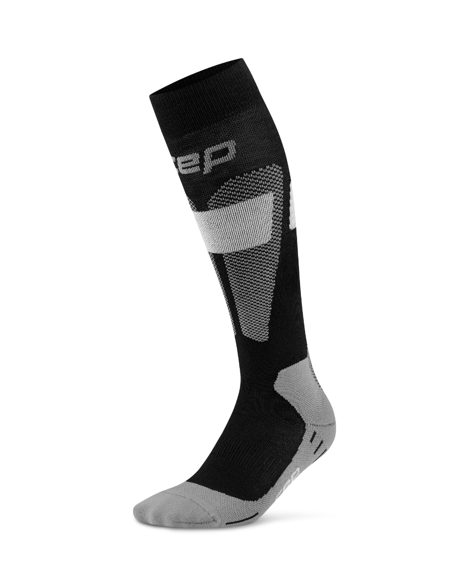 CEP Ski Merino Skisokken 3.0 - zwart/grijs