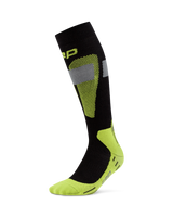 CEP Ski Merino Skisocken 3.0 - schwarz/lime