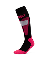 CEP Ski Merino Skisocken 3.0 - schwarz/rosa