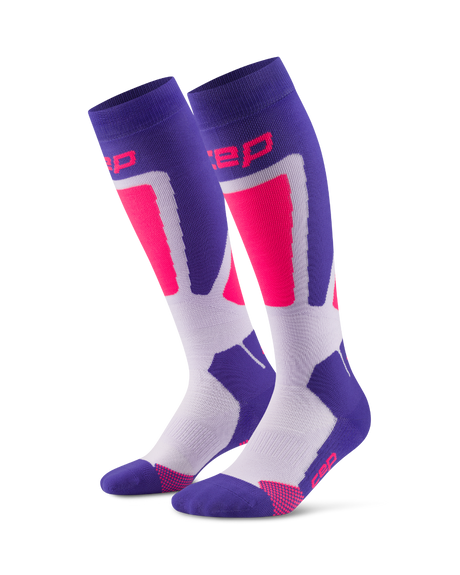 CEP Ski Thermo Skisokken 4.0 - paars/roze