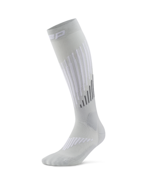 CEP Ski Touring Merino Skisokken 3.0 - grijs/wit