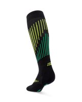CEP Ski Touring Merino Skisokken 3.0 - zwart/lime