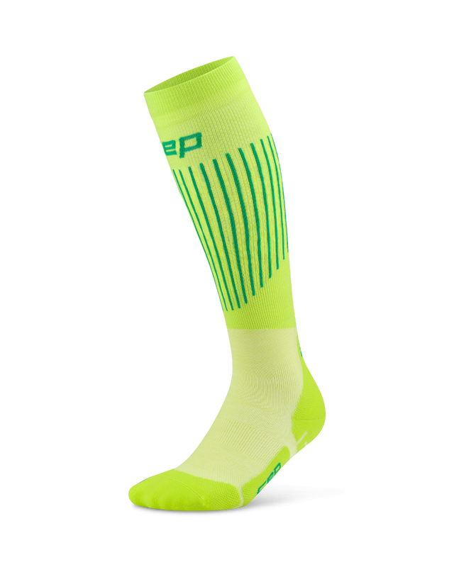 CEP Ski Ultralight Skisokken 3.0 - lime/groen