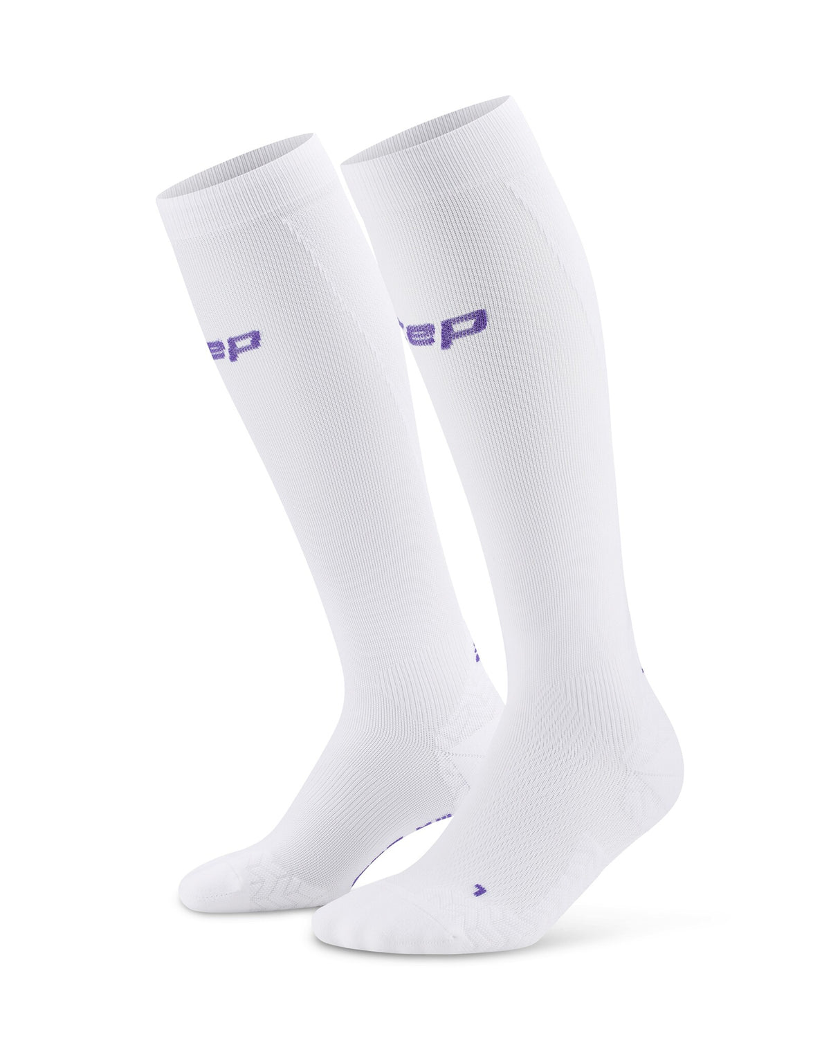 CEP Core Run Ultralight Kompressionssocken - Weiß
