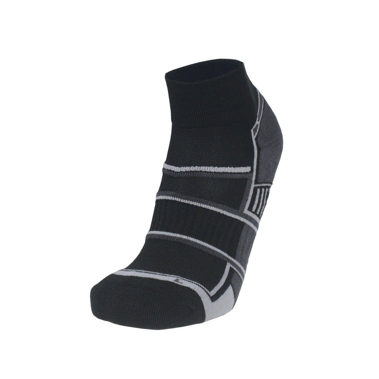INC Quarter Laufsocken / Sportsocken - Schwarz
