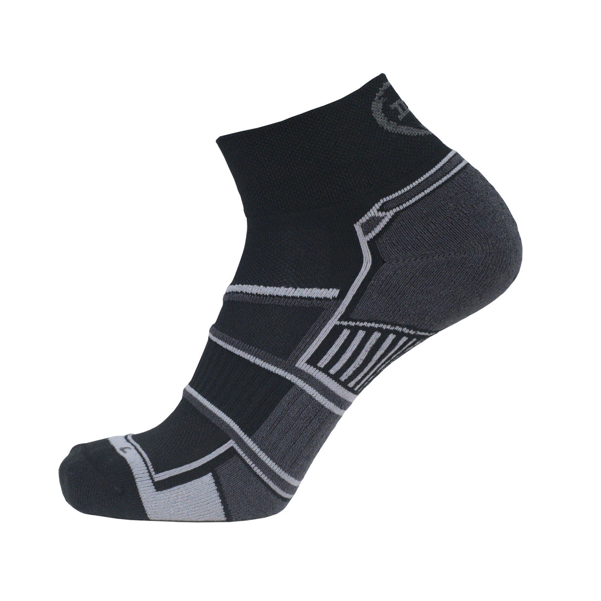 INC Quarter Laufsocken / Sportsocken - Schwarz