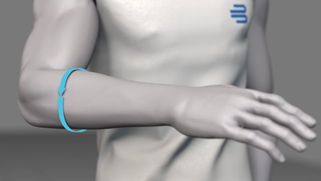 Bauerfeind Sports Elbow Strap Tennisarmbrace - roze video