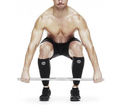 Rehband RX Schienbein- und Wadenmanschette - Schwarz