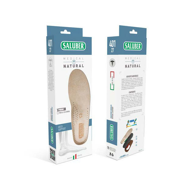 Medizinische Einlegesohle für Plattfüße/Überpronation von Saluber