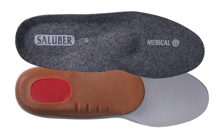 Saluber Thermo-Einlegesohle mit tiefergelegter Vorfußstütze