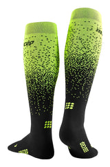 CEP Ski Merino Kompressionssocken - Schwarz/Grün