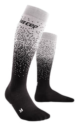 CEP Ski Merino Kompressionssocken - Schwarz/Grau