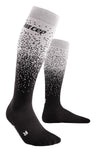 CEP Ski Merino Kompressionssocken - Schwarz/Grau