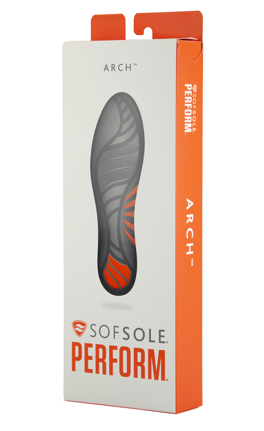 SofSole Perform Einlegesohlen zur Unterstützung des Fußgewölbes