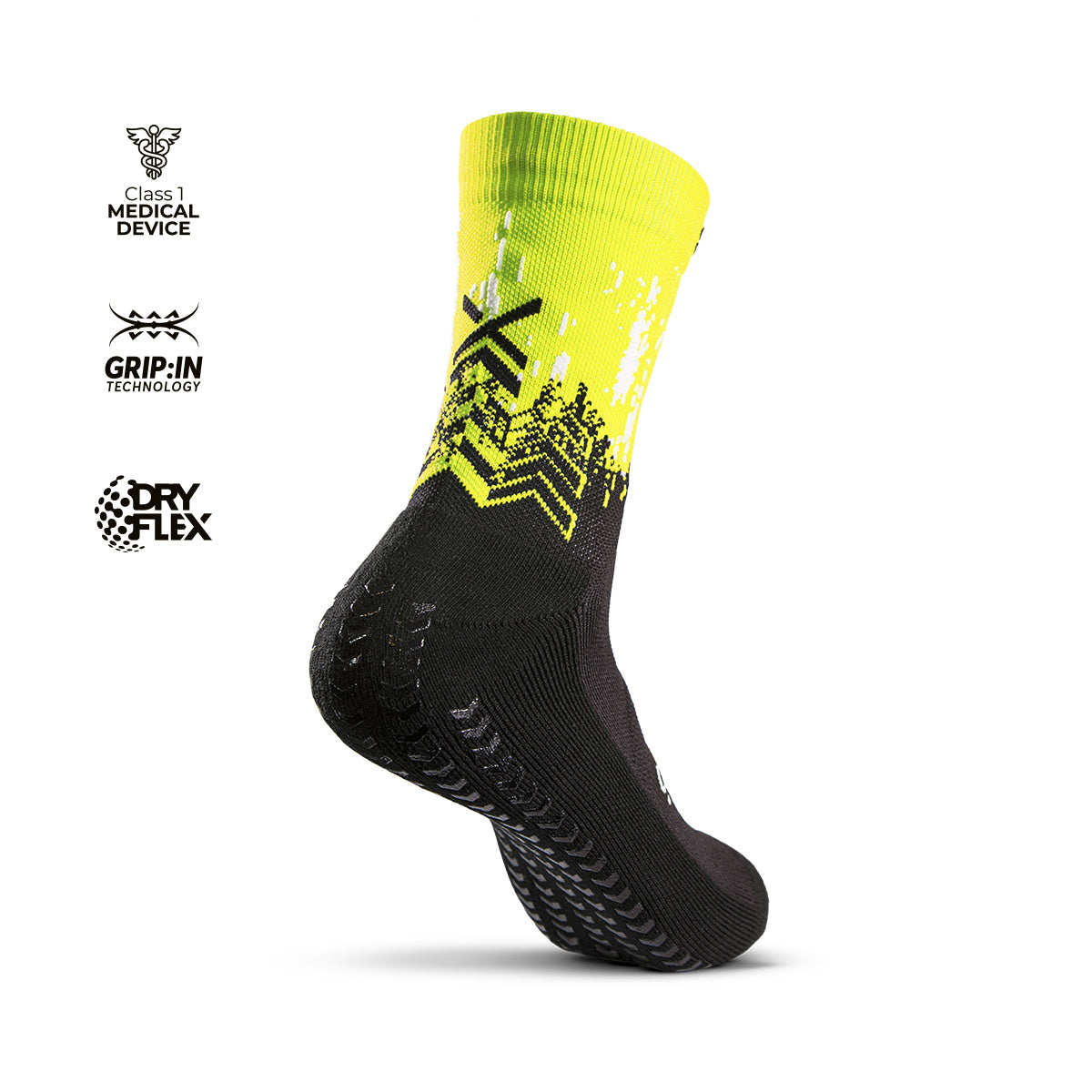 GEARXPro SOXPro - Padel - Schwarz/Gelb
