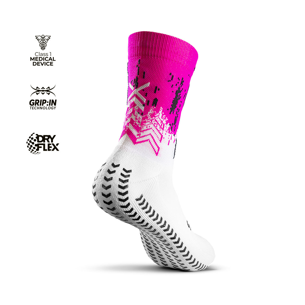 GEARXPro SOXPro - Padel - Weiß/Pink