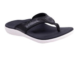 Spenco Hausschuhe Yumi 2 Damen - Gecko schwarz