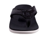 Spenco Hausschuhe Yumi 2 Damen - Gecko schwarz