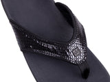 Spenco Hausschuhe Yumi 2 Damen - Gecko schwarz